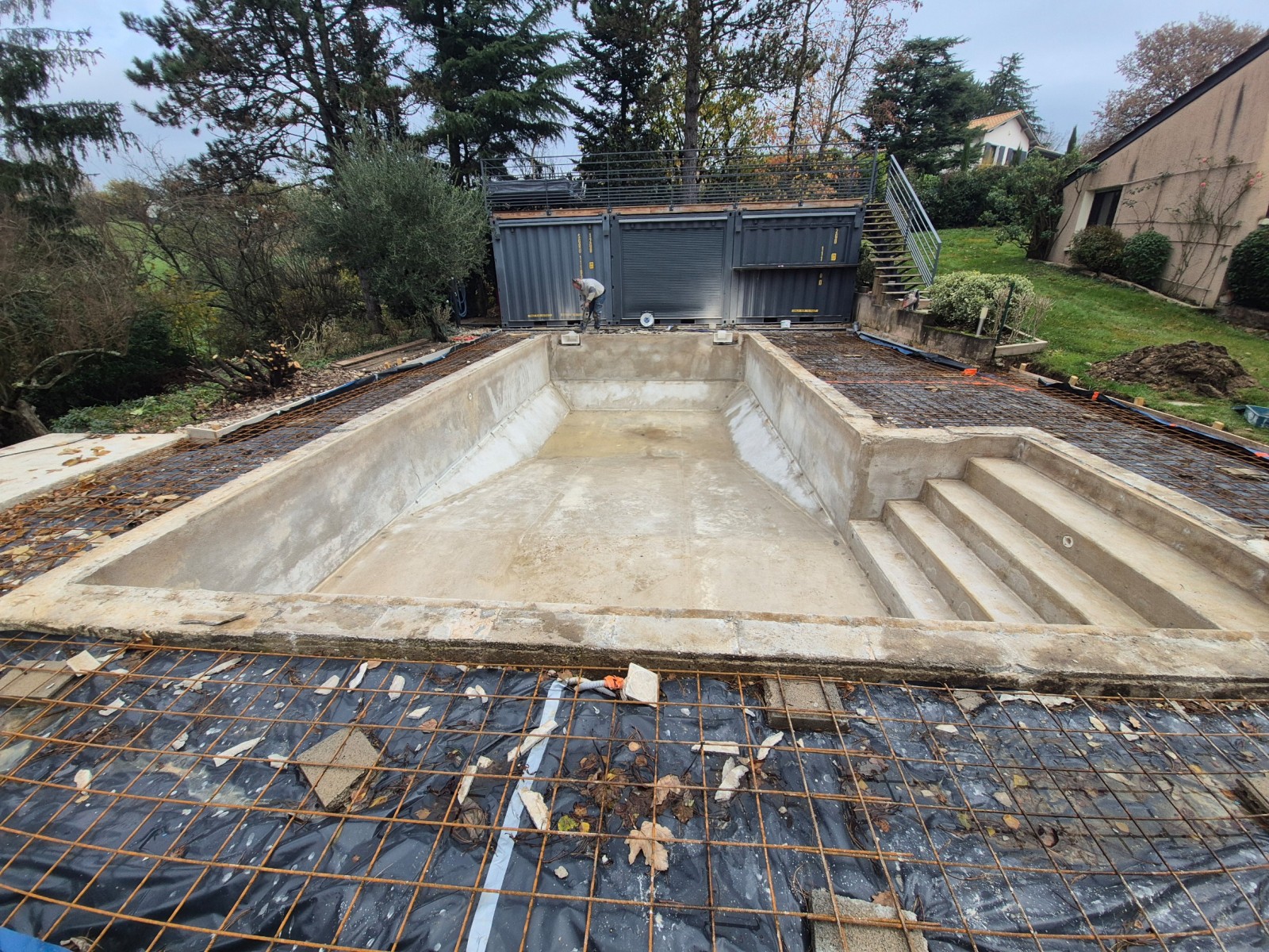 Rénovation d'une piscine pour 
