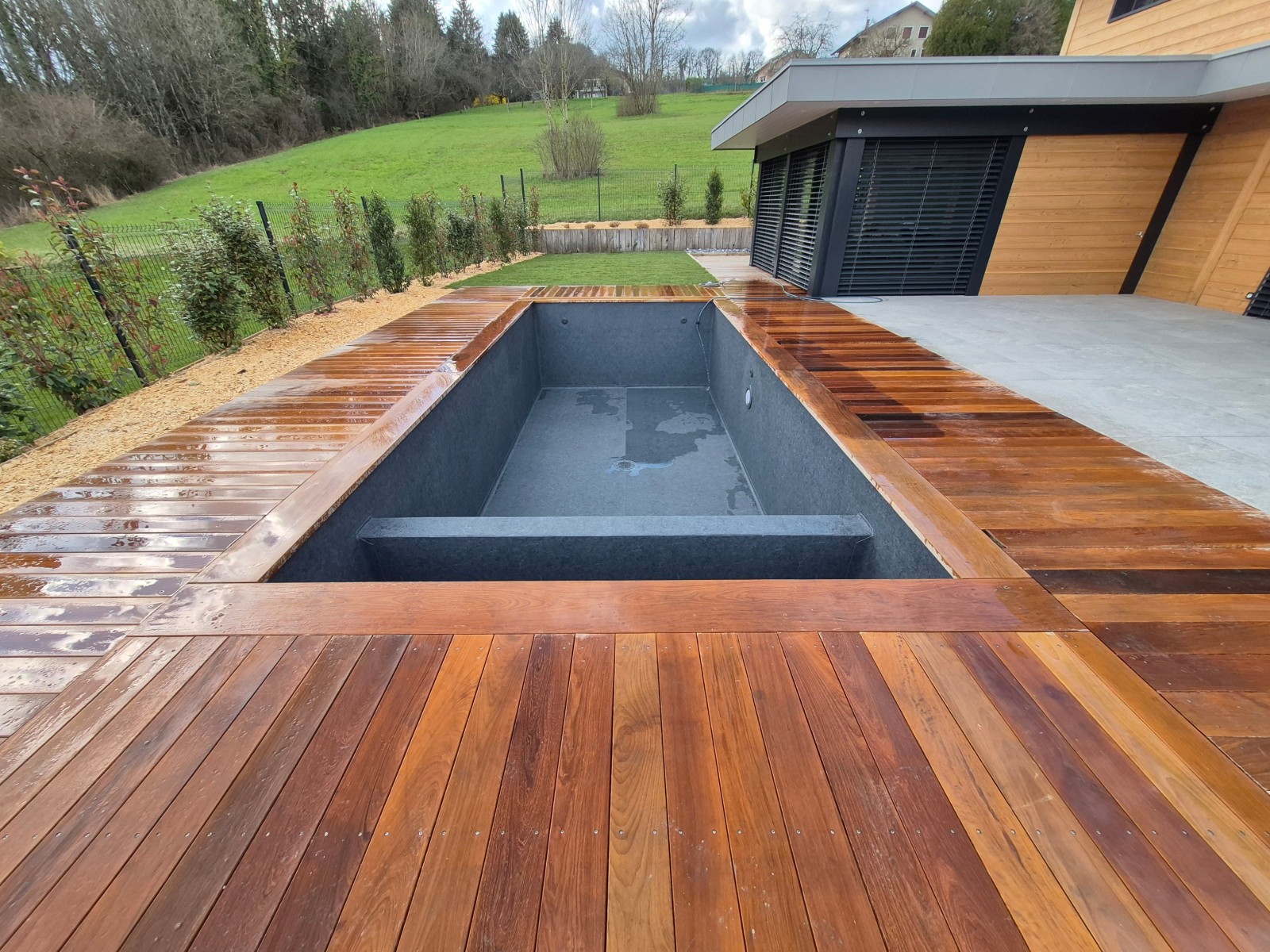 Pose d'un pvc 3D Stone flex 