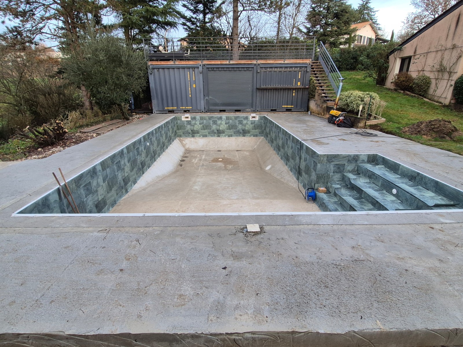 Rénovation d'une piscine pour 