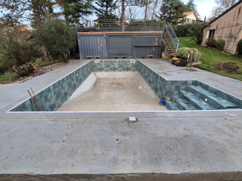 Rénovation d'une piscine pour 