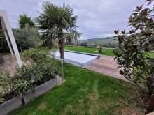 Création splendide d'un couloir de nage 8x3m avec coffre immergé à Pollionnay proche Tour de Salvagny dans l'ouest lyonnais