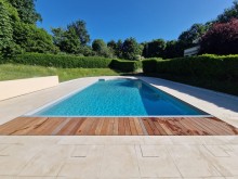 Rénovation complète d'une piscine de résidence sur la commune d'Ecully : Dimension 13 par 6.50 ml