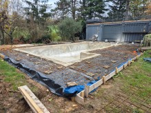 Rénovation d'une piscine pour 