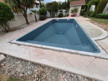 Rénovation d'une piscine sur la commune de Genay, près de Limonest